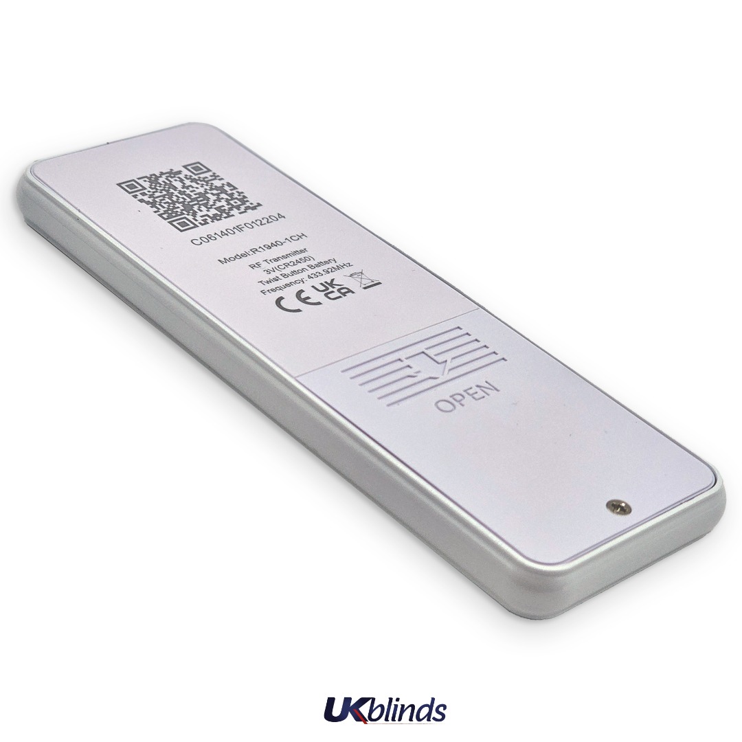 Louvolite R1940 (1-channel) Push Button Remote Controller (Replacement for R1920) - Image 6