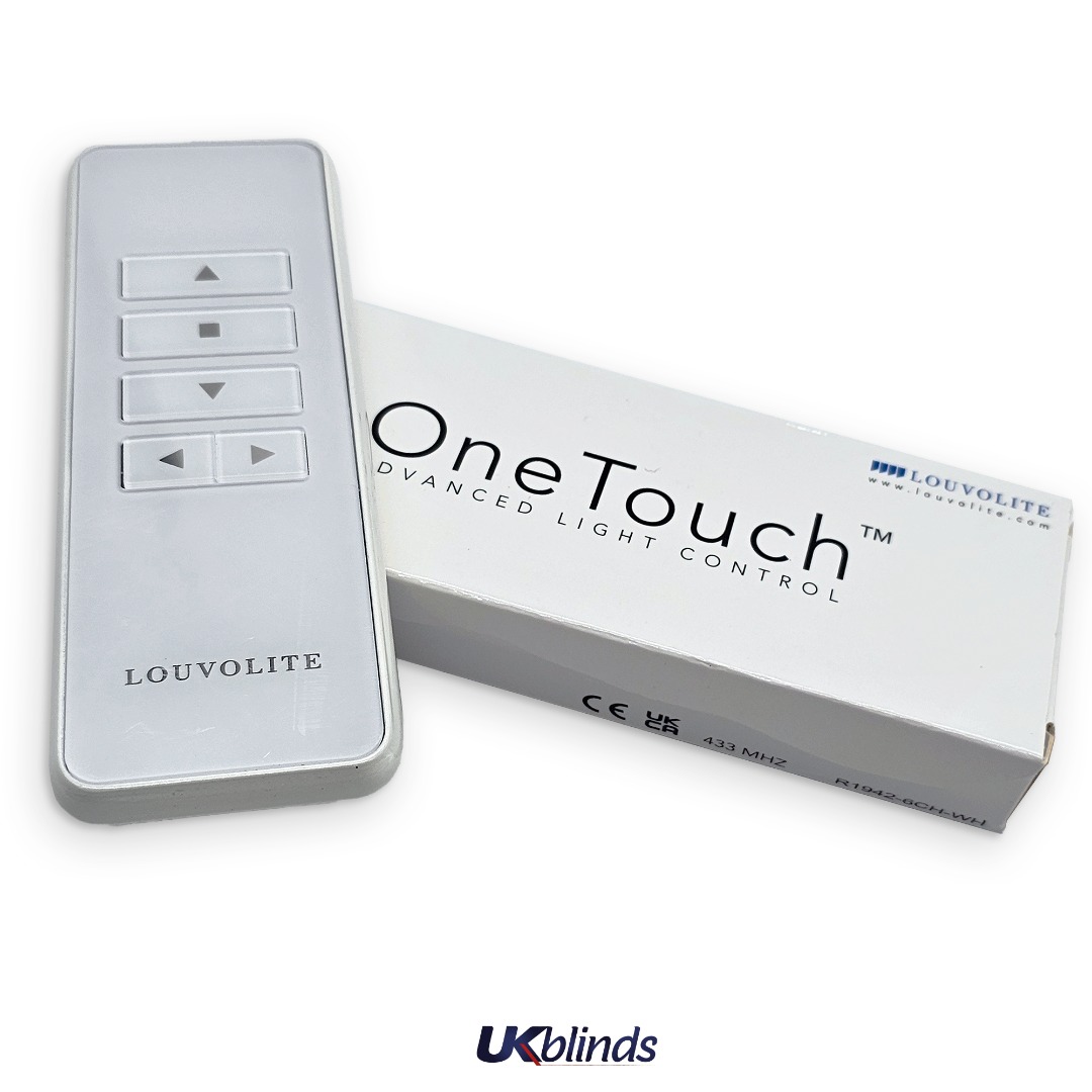 Louvolite R1942 (6-channels) Push Button Remote (Replacement for R1922) - White - Image 4