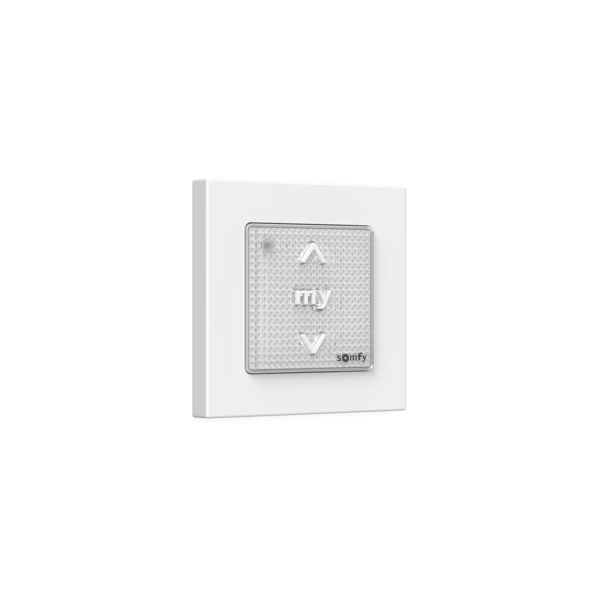Somfy Smoove 1 RTS II White 1 Channel Wall Switch (1871347) - Image 2