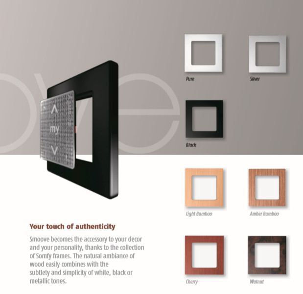 Somfy Smoove 1 RTS II White 1 Channel Wall Switch (1871347) - Image 4