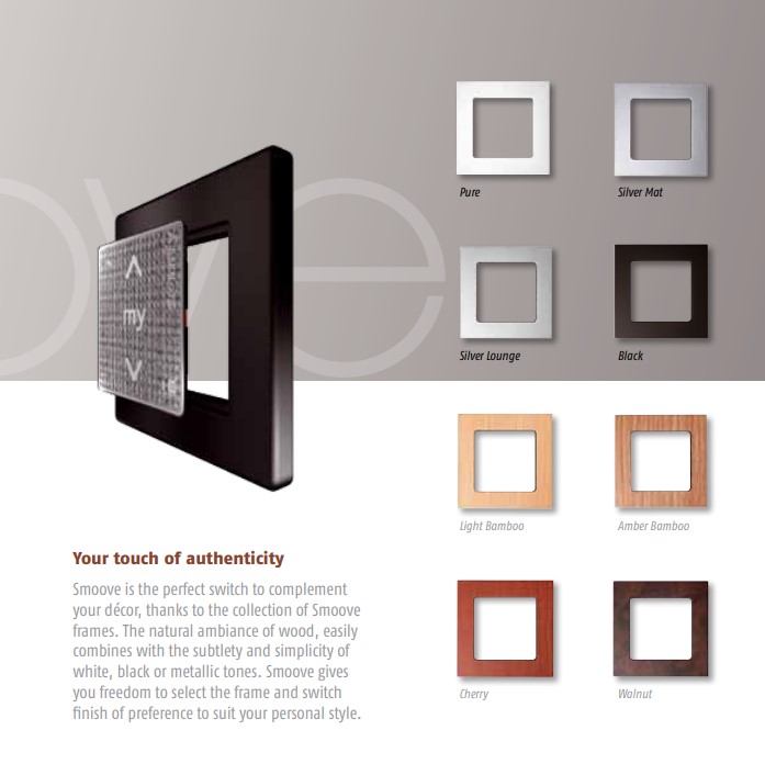 Somfy Smoove 4 RTS II 4 Channels Wall Switch (1871373) - Image 4