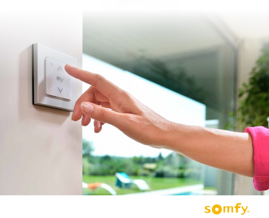 Somfy Smoove 4 RTS II 4 Channels Wall Switch (1871373) - Image 5