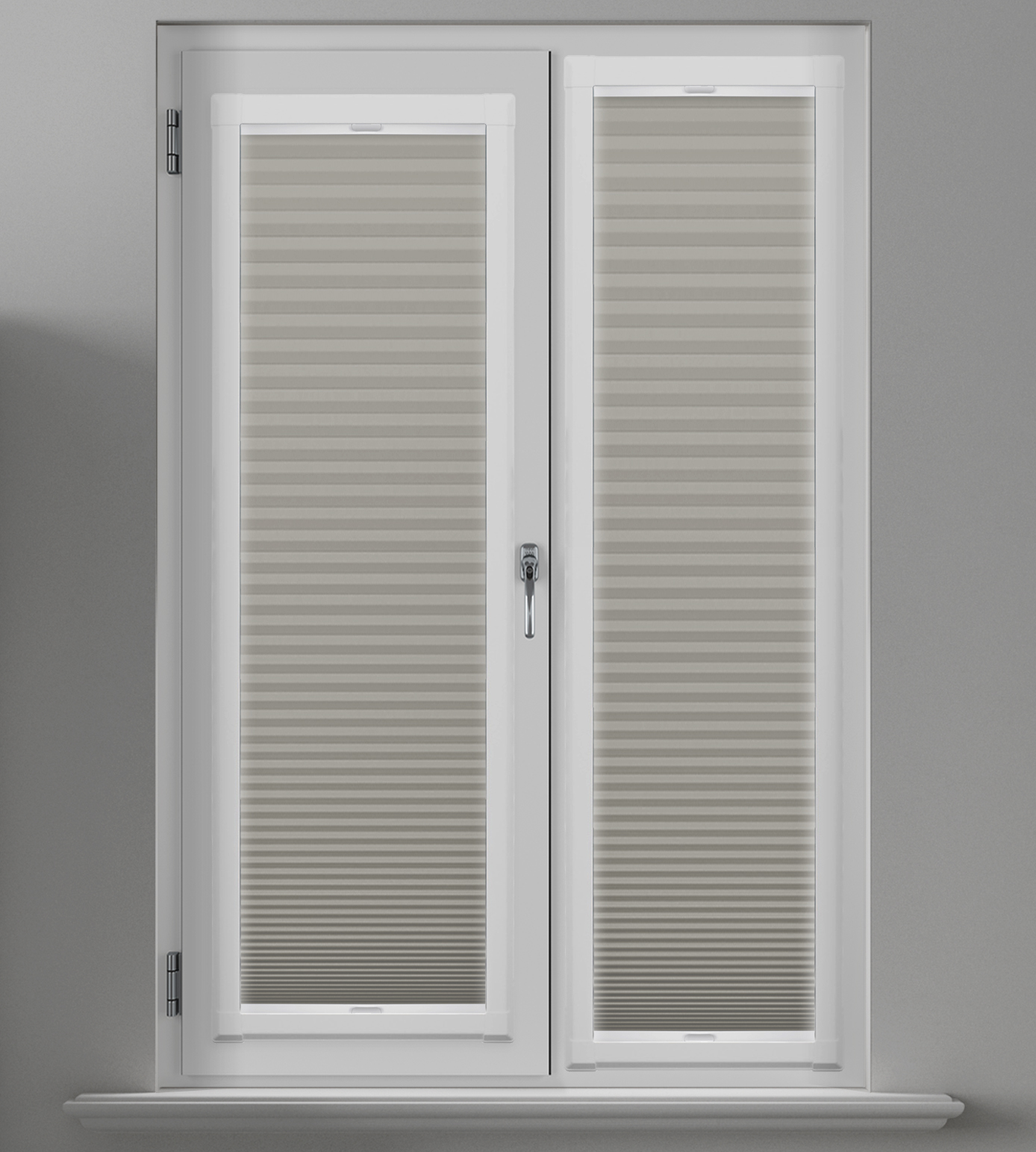 Perfect Fit Frame Pleated Blind - Blackout Honeycomb Lexi Taupe Beige - Image 4