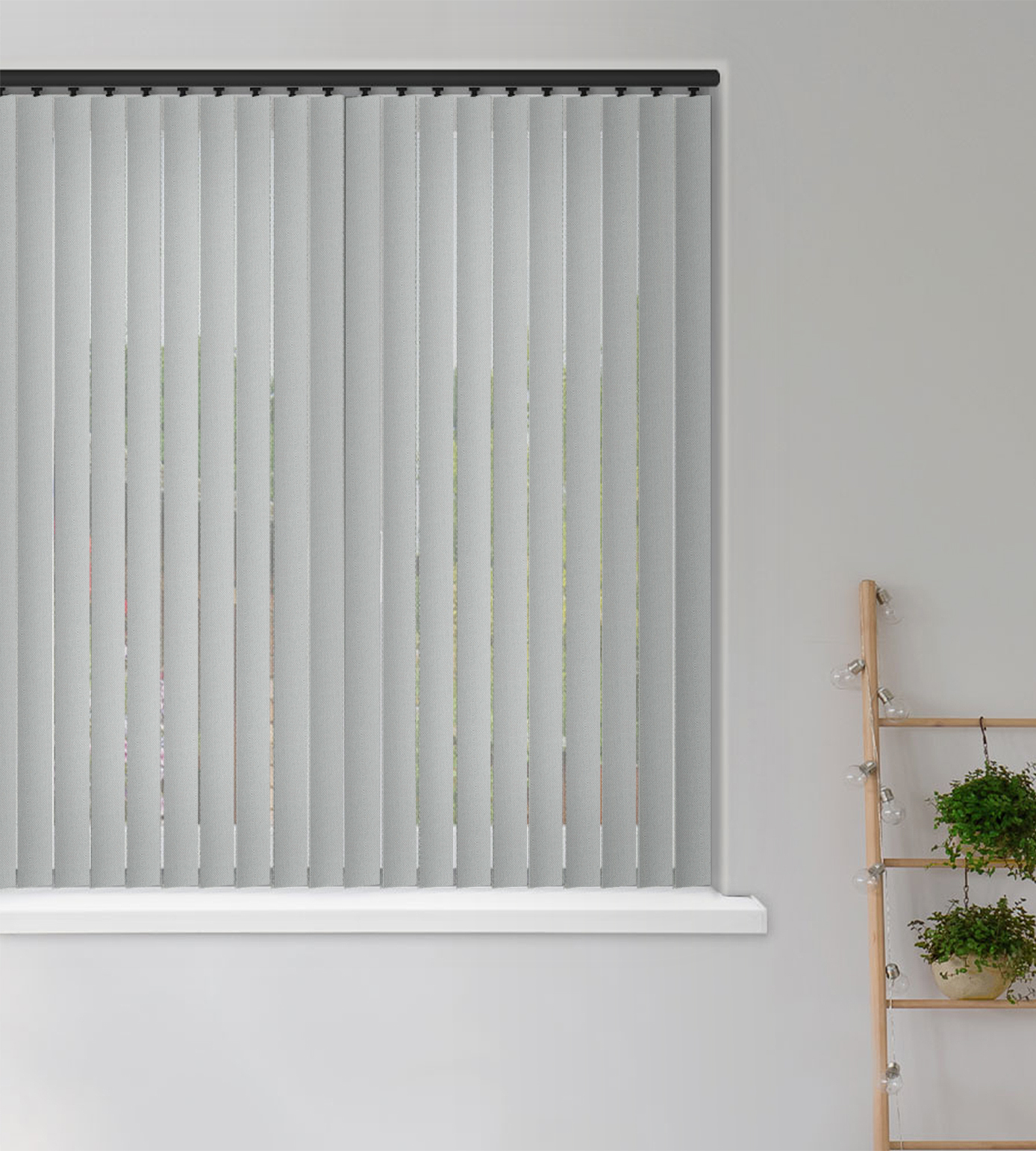 Verical Blind 89mm - Iona Albatros Light Grey - Image 2