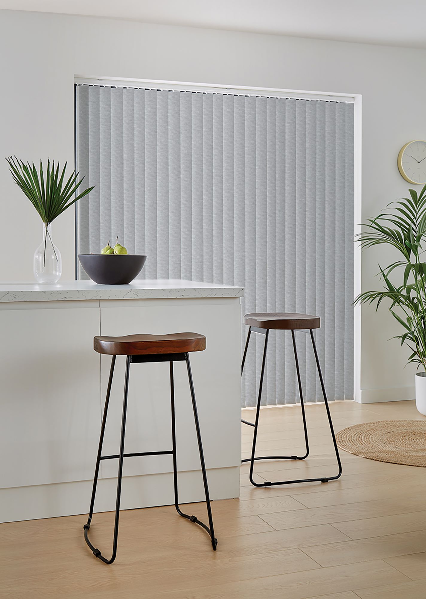 Verical Blind 89mm - Iona Albatros Light Grey - Image 3