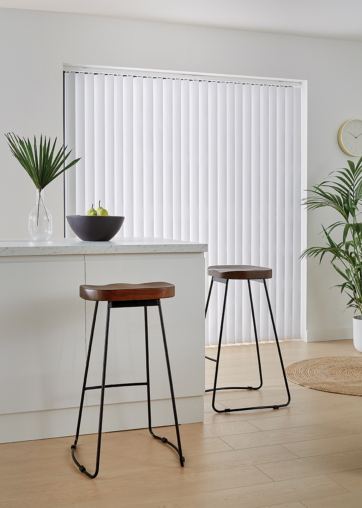 Verical Blind 89mm - Tiree White - Image 3