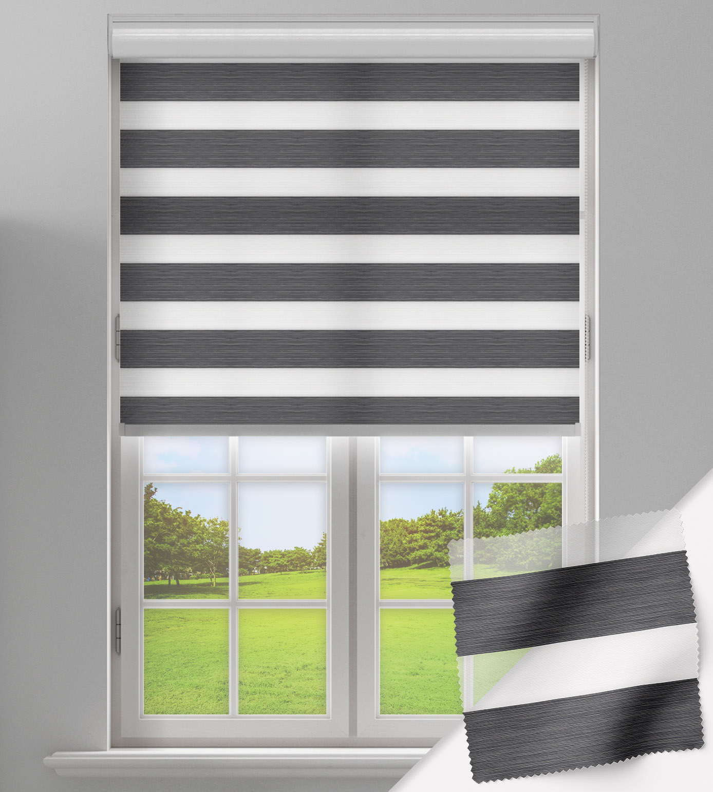 Day & Night Free-Hanging - Zafira Pencil Grey