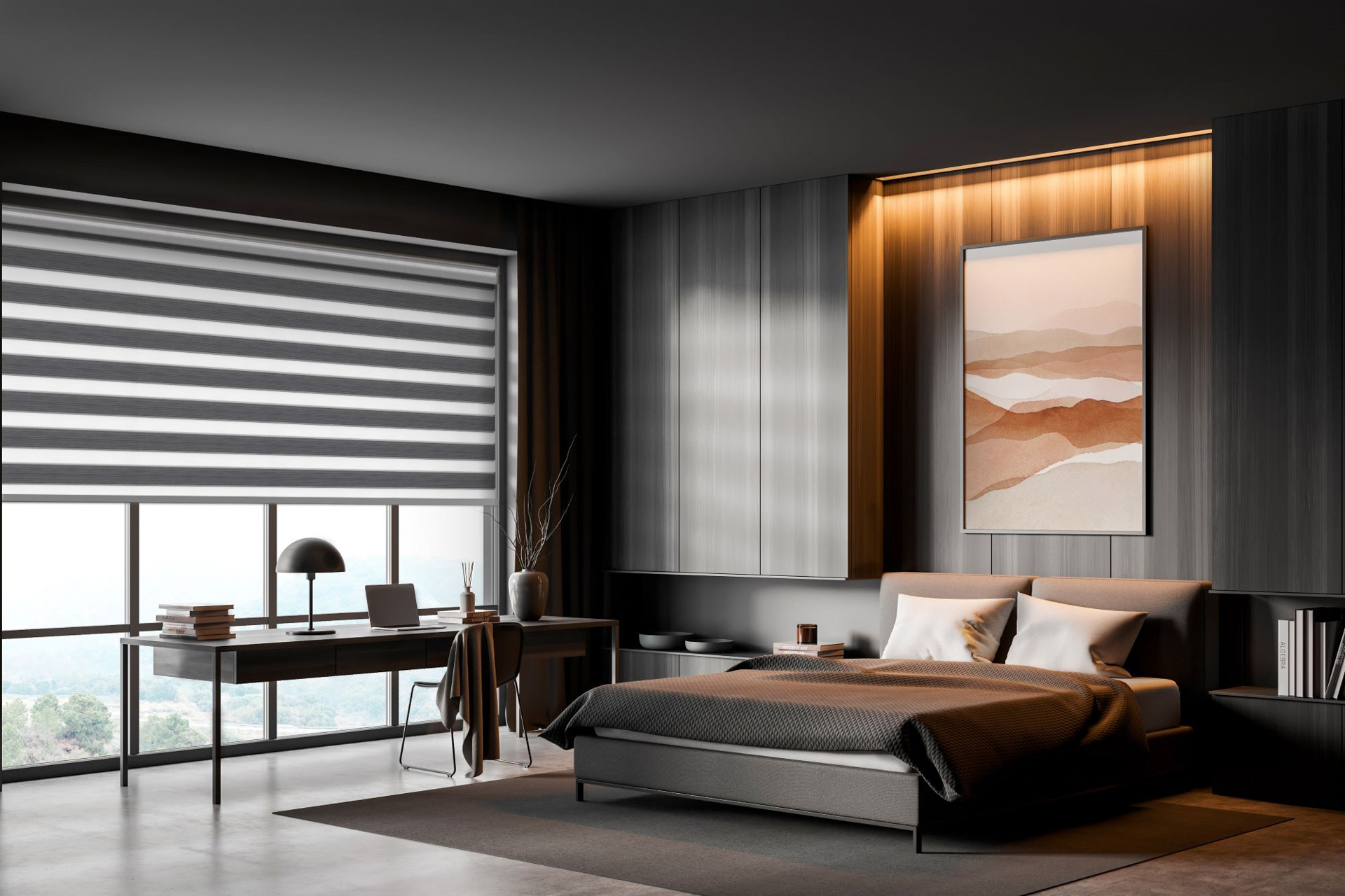 Day & Night Free-Hanging - Zafira Pencil Grey - Image 4