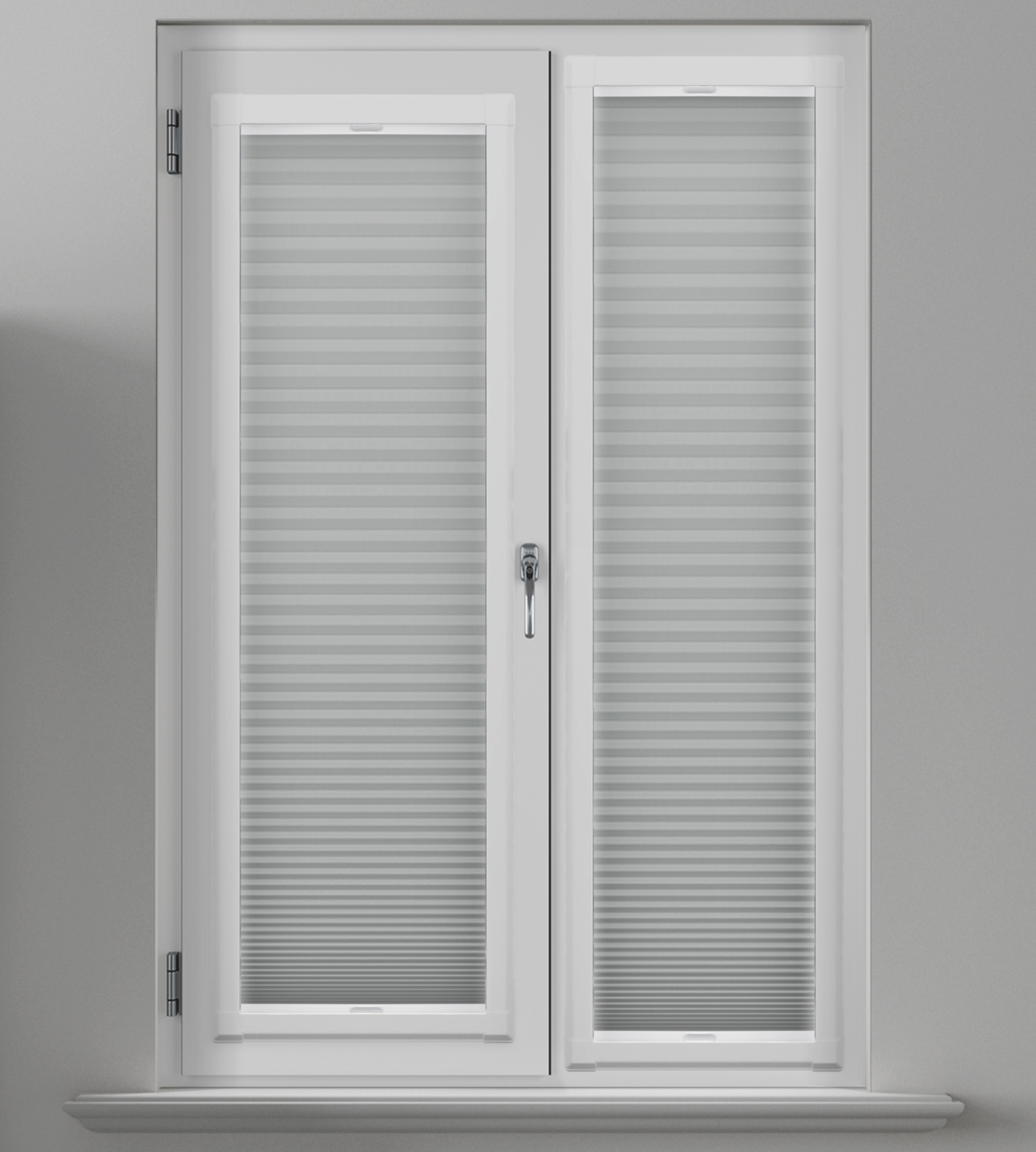 Perfect Fit Frame Pleated Blind - Honeycomb Lexi Dove Grey - Image 4