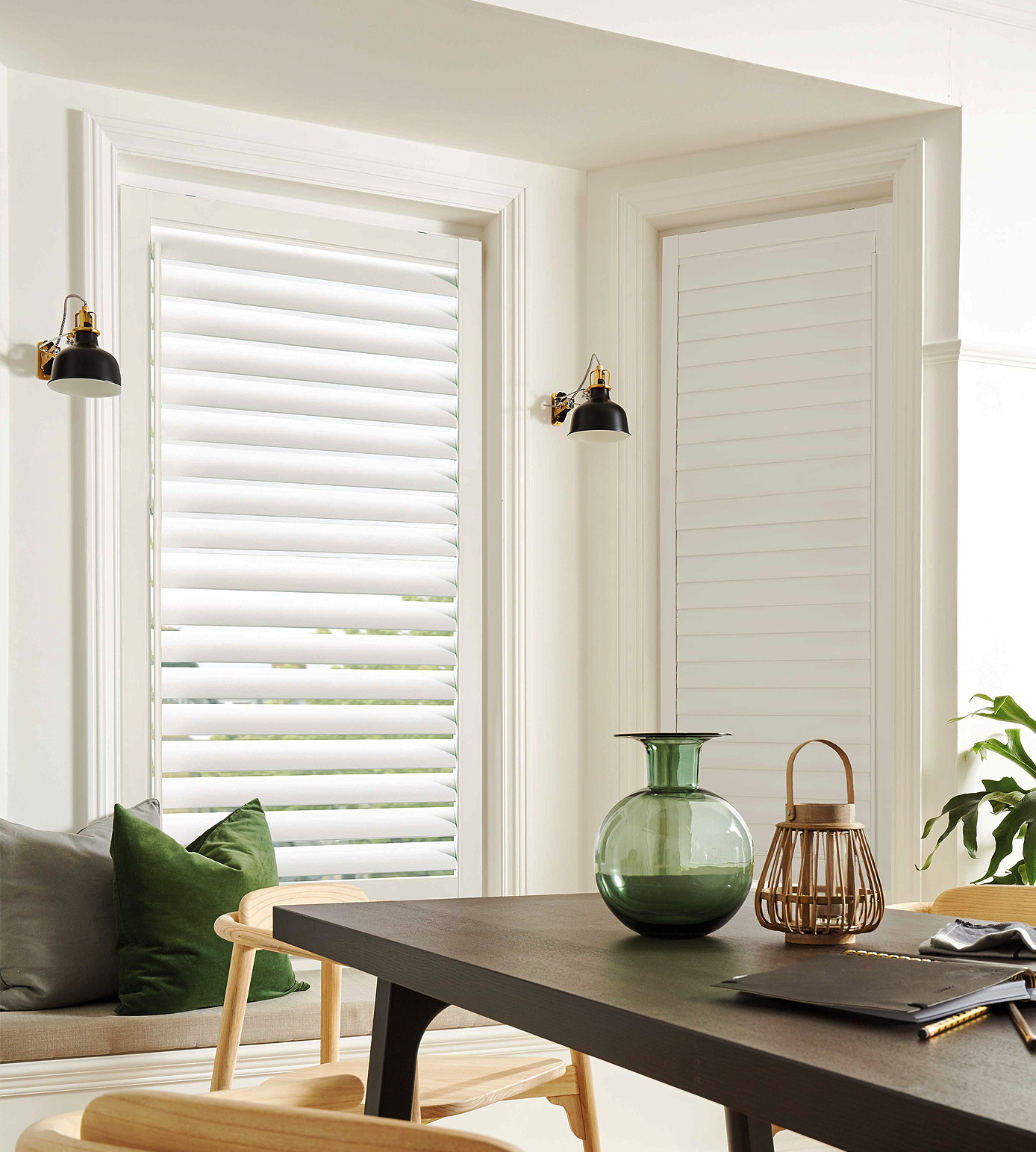 Louvolite Perfect Fit uPVC Shutters LITE - Cotton Natural White - Image 5