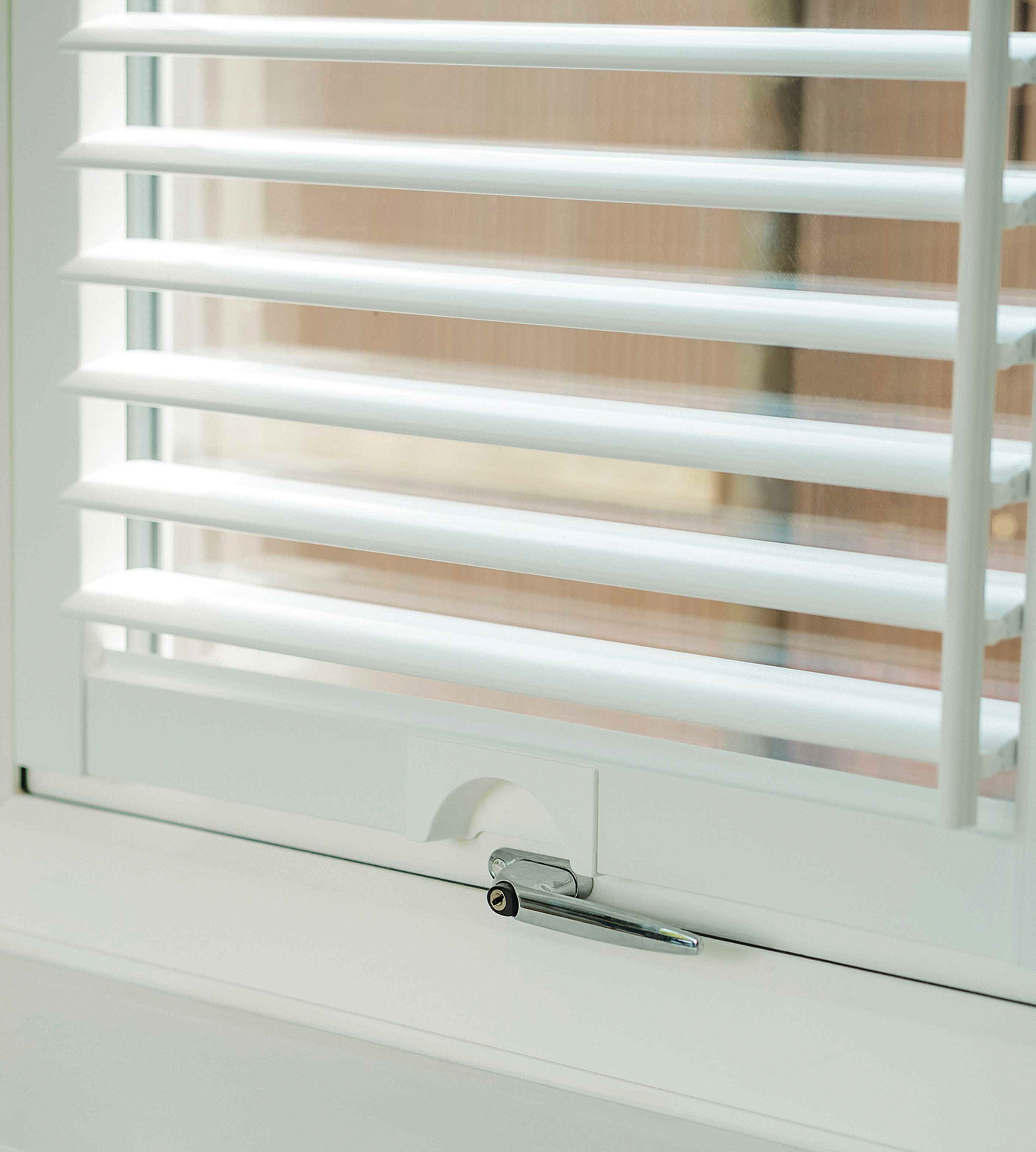Louvolite Perfect Fit uPVC Shutters LITE - Cotton Natural White - Image 14